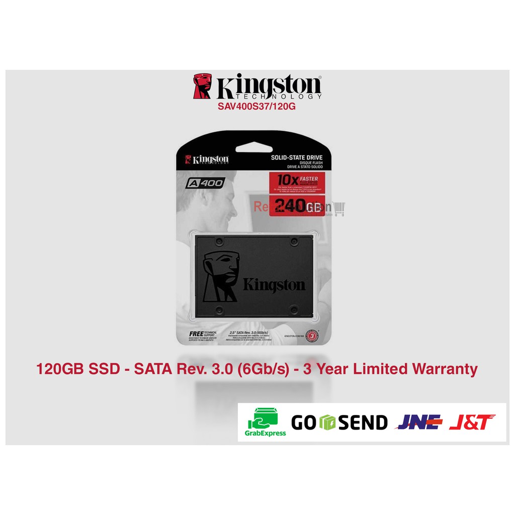 SSD Kingston A400  120GB 2.5&quot; TLC SATA 3