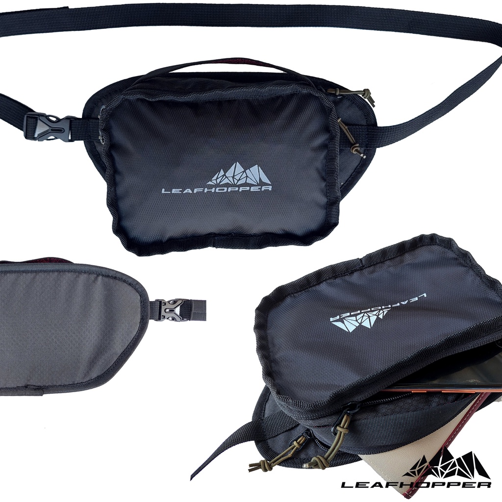 WAISTBAG LEAFHOPPER TAS PINGGANG TRENDY TAS SELEMPANG UNISEX