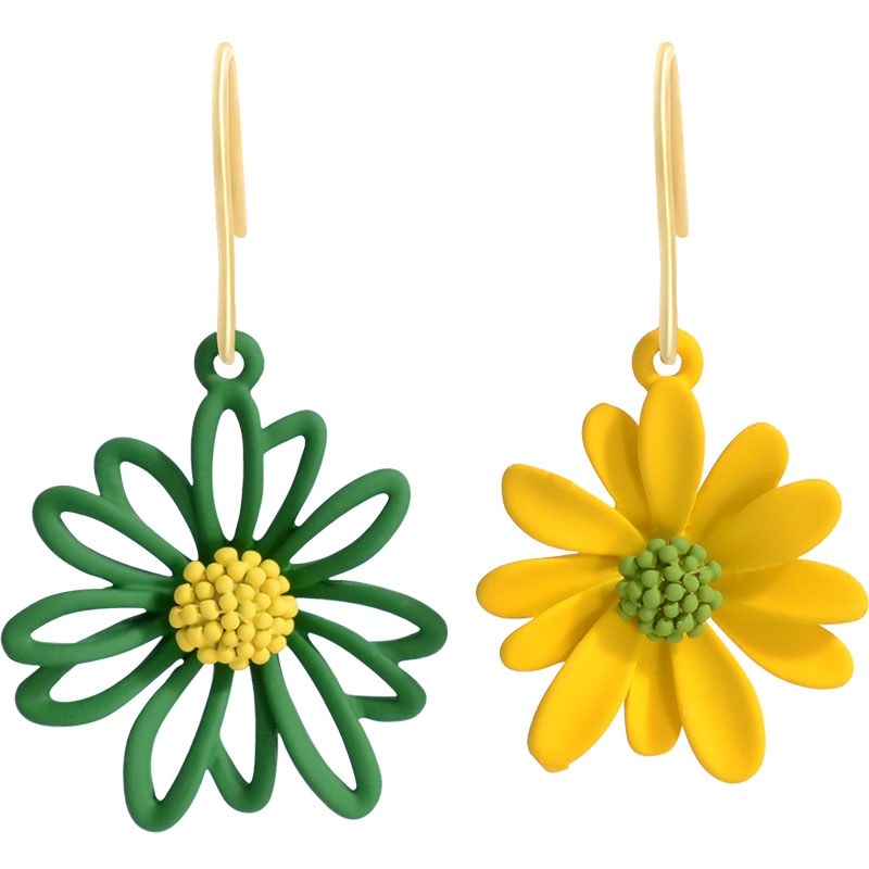 DDFI Anting aster  Pejantan Asimetri Bunga  bunga  Bunga  