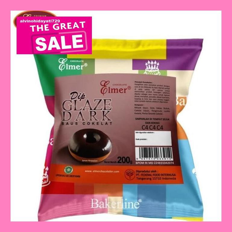 

Al04Nind Elmer Dip Glaze Dark Coklat 200Gr | Glaze Dark (Packing Pabrik ) - Standar Packing Indvvl03