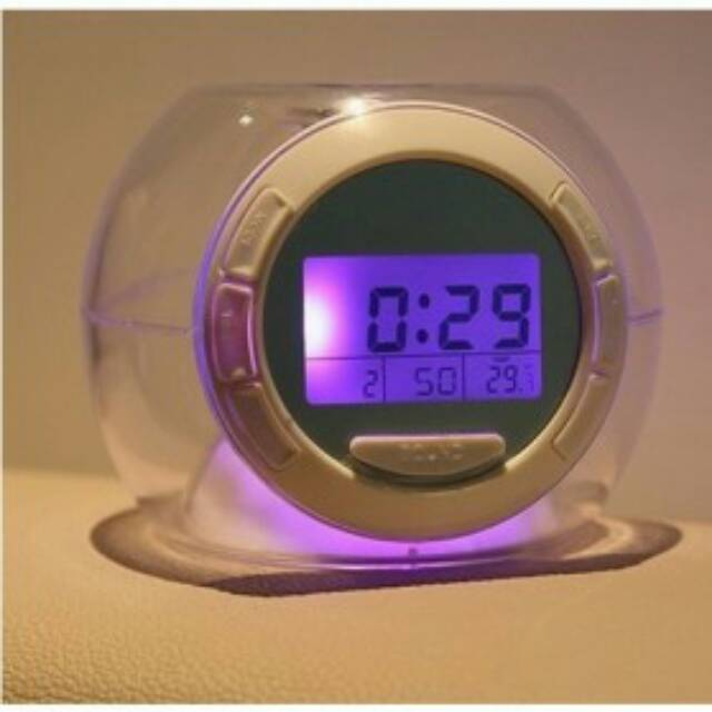 7 Color Light Digital Clock OMHA3TXX