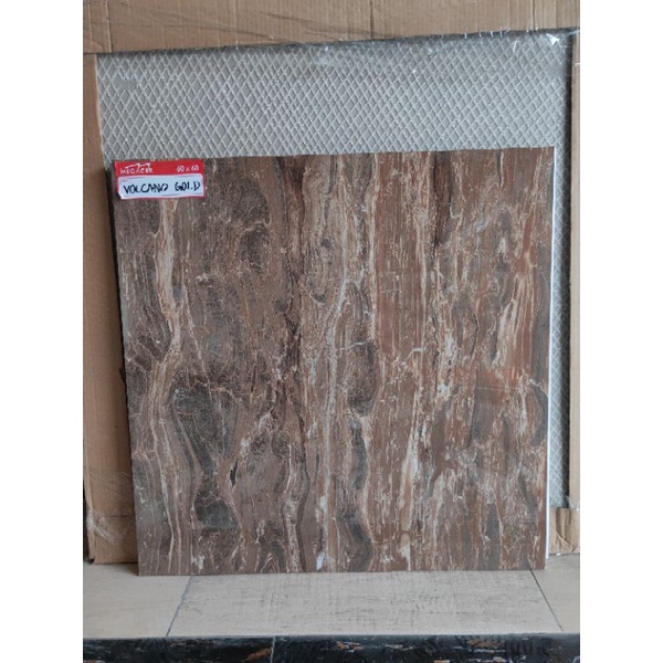 Granit lantai 60x60 Volcano gold Megacer
