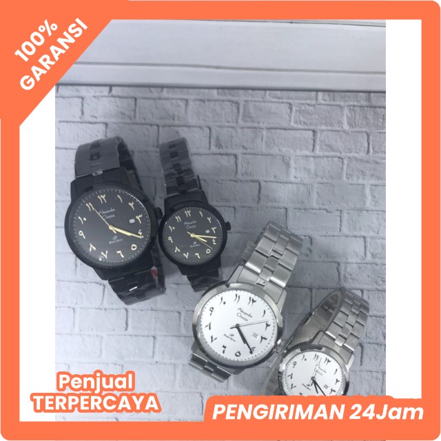 JAM TANGAN Alexandre Christie AC 1024 1024 couple Original Garansi resmi DIJAMIN 100%