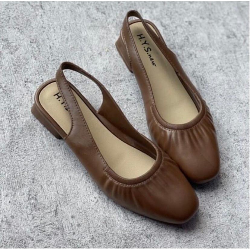 Sepatu Sandal Wanita Model Terbaru /Wedges Karet Jelly New Hys 389