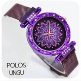 Jam Tangan wanita CH Polos rantai magnet premium ANTI AIR IMPORT