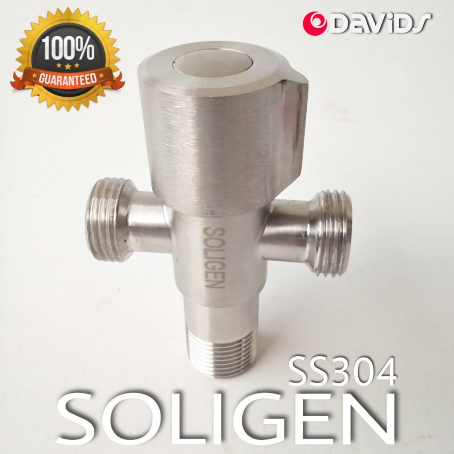 Soligen Keran Shower Cabang Kran Sower Stainless