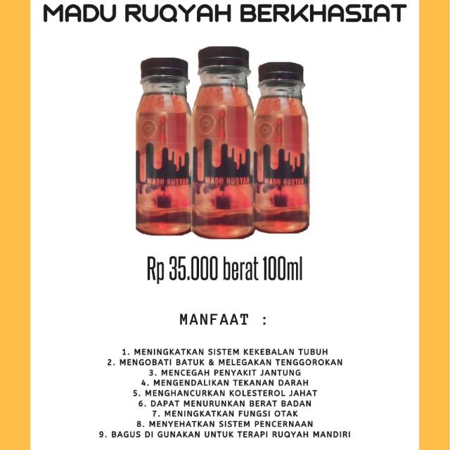 

Madu Herbal. Ruqyah