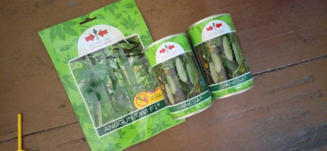 Timun Lalap-benih Bibit Biji Timun Vanesa (kemasan Kaleng)