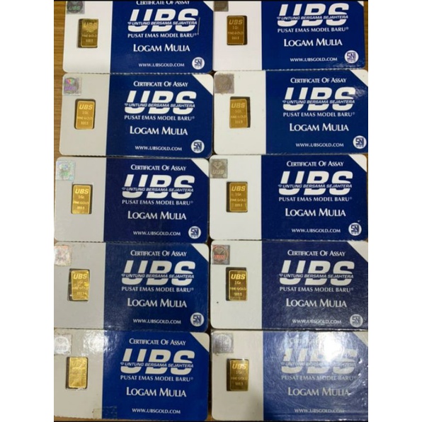 UBS Logam Mulia 1 gram