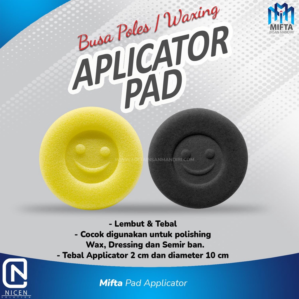 APLIKATOR PAD / BUSA POLES KENDARAAN / BUSA WAXING POLES / COATING PAD