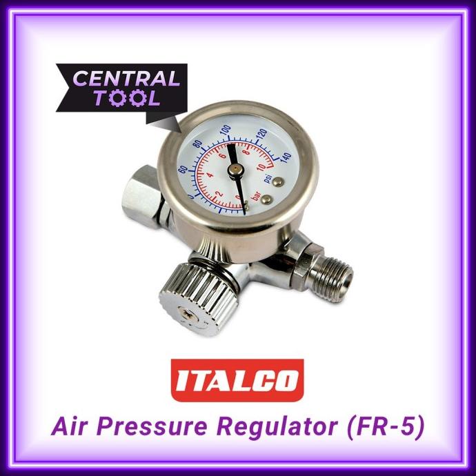 Air Regulator Spray Gun ITALCO FR5 Original Manometer FR-5