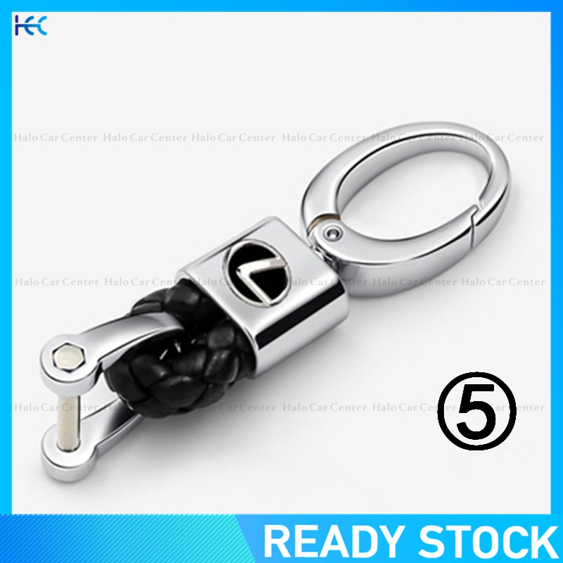 【Ready Stock】Alloy Metal Logo Motorcycle Keychain Car keychain SET for LEXUS