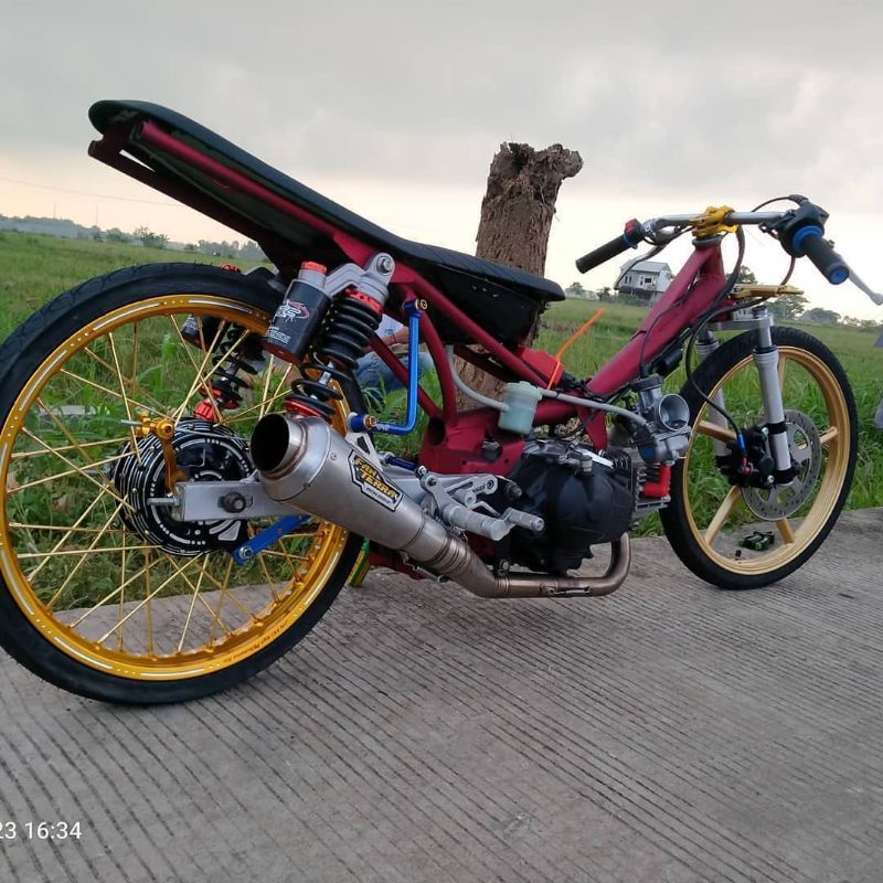 KNALPOT FANTERA CC150-200CC PNP VEGA, JUPITER,SUPRA, KHARISMA, C70, GREND, SMASH, SHOGUN,DLL