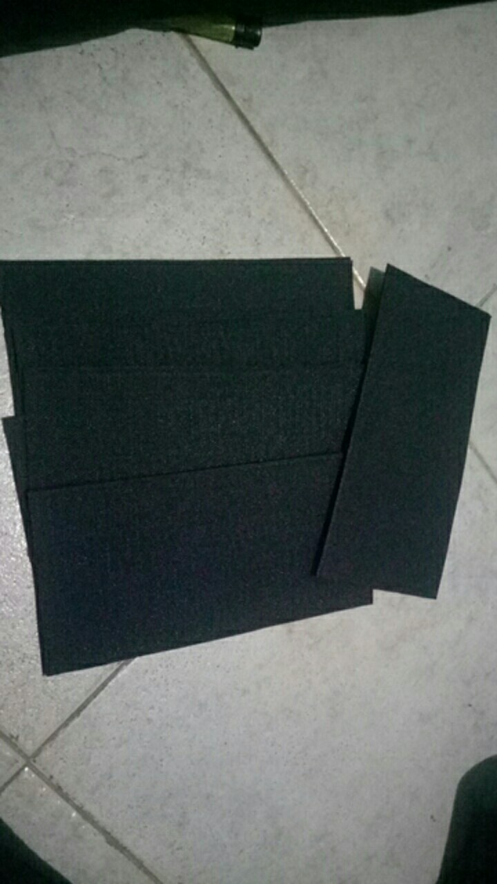 Velcro/perekat Hitam Ukuran 10 Cm