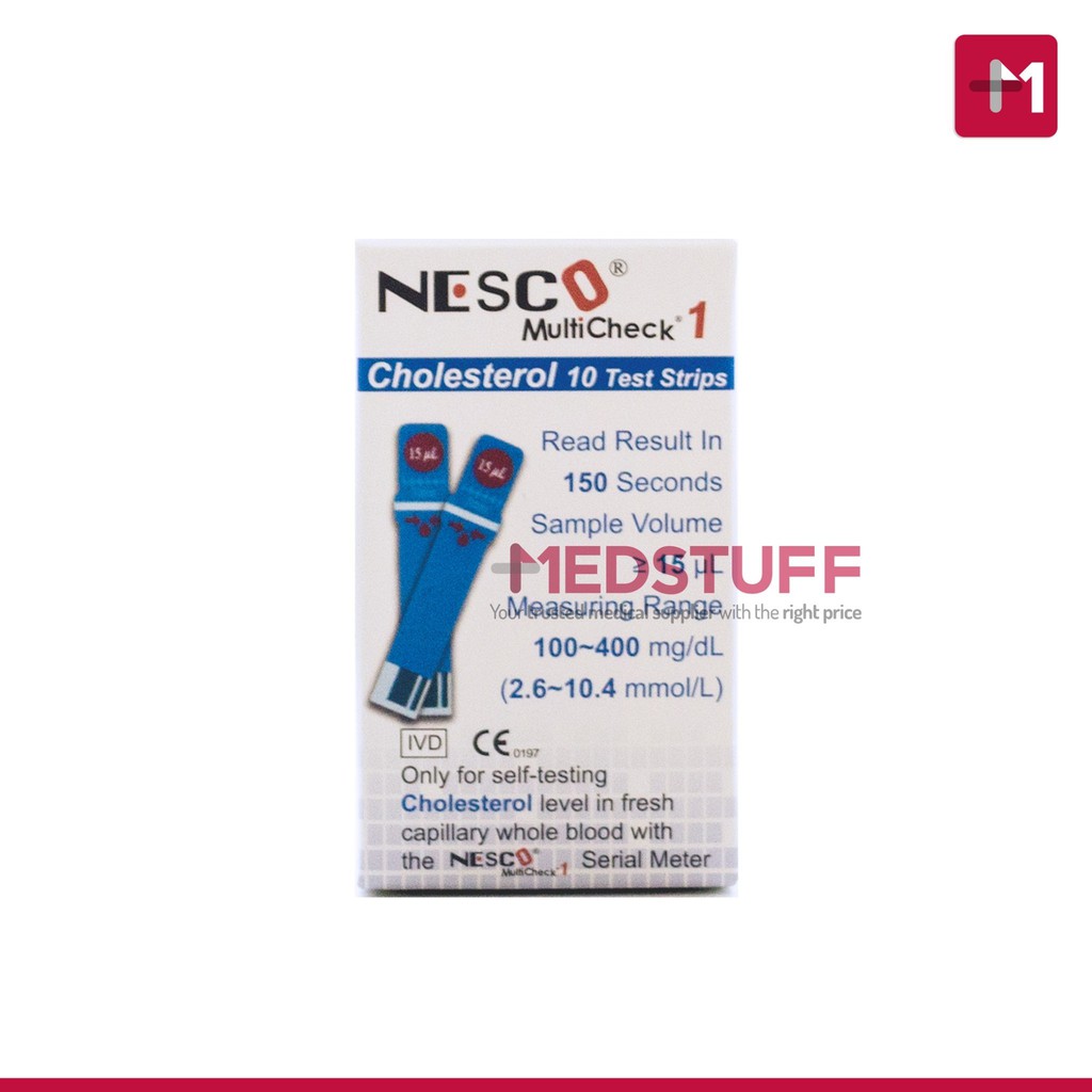 Strip Nesco Kolesterol Nesco Cholesterol Strip Kolesterol Nesco