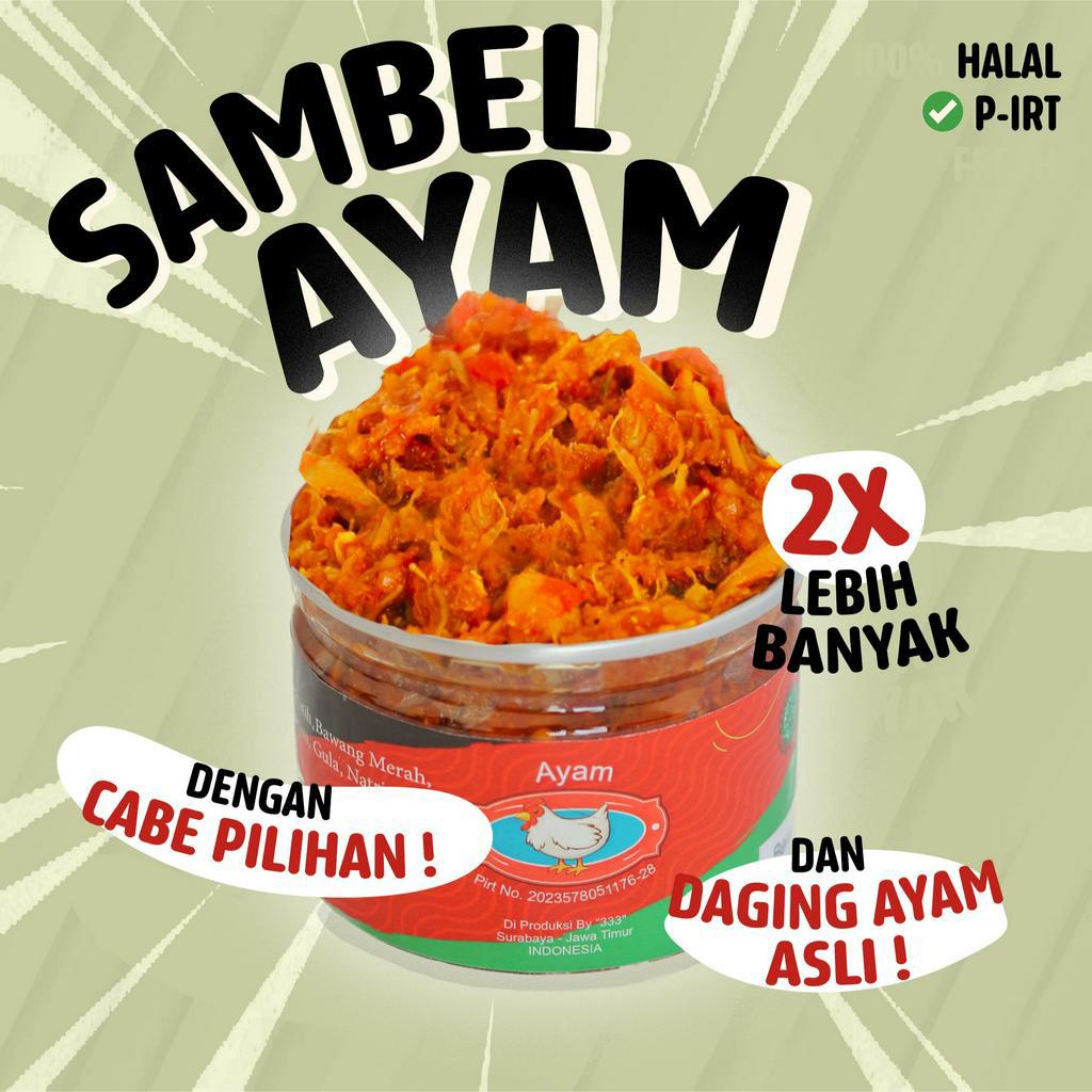 

Grace - Sambel Ayam Nagih By Gracesambel Porsi 2x Lebih Banyak