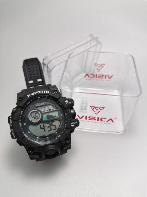 Jam Tangan Asli VISICA 640 Tali Rubber Anti Air