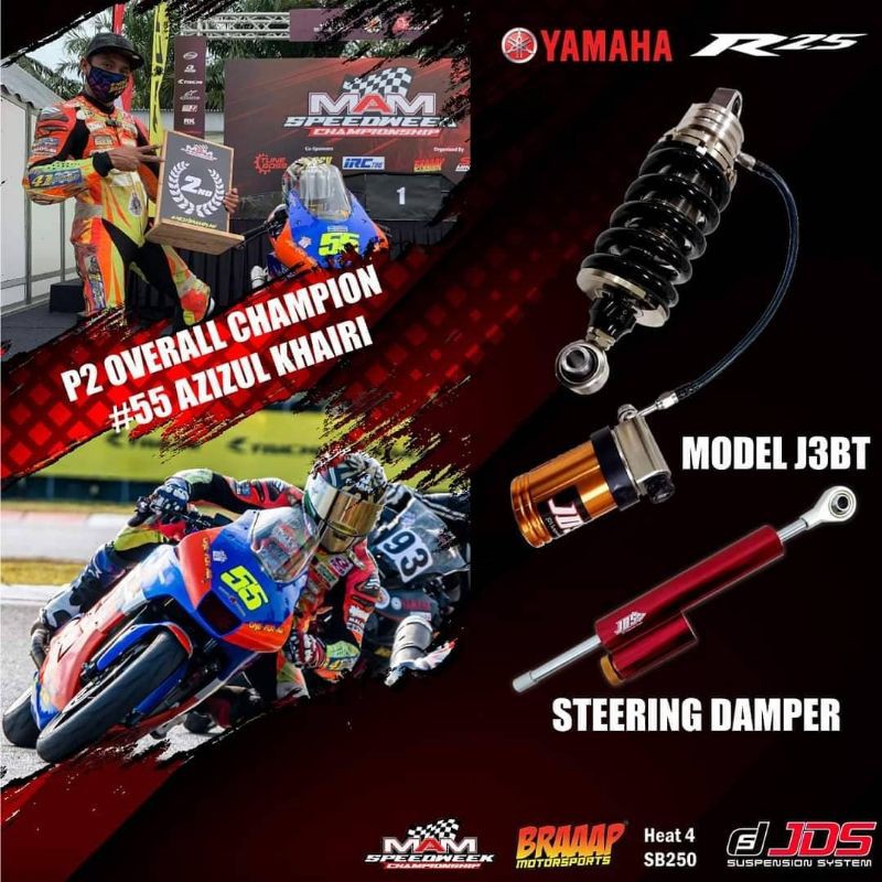 jds stering damper made in taiwan