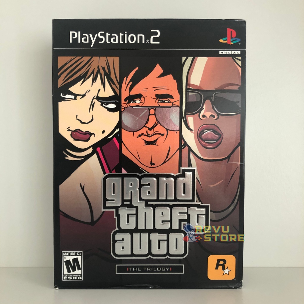 Kaset Game Original Playstation 22 (PS22) - Grand Theft AutoGrand Theft Auto The Trilogy (GTA) - Reg