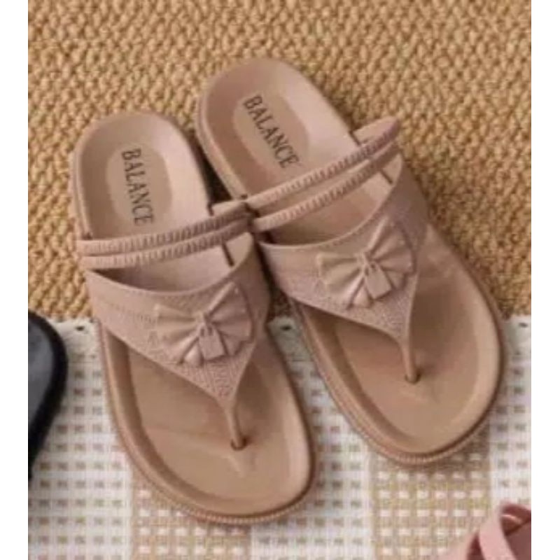 sandal wanita import jepit karet,Balance 1607-K13