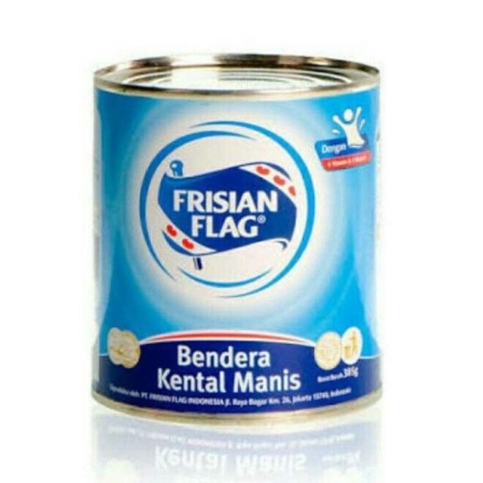 Jual Susu Bendera Kental Manis Frisian Flag Kaleng Putih 370g | Shopee ...