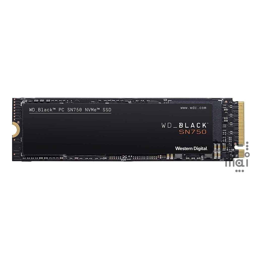 WD SSD Black 1 TB M.2 NVME SN750 Western Digital SSD BLACK Nvme 1TB