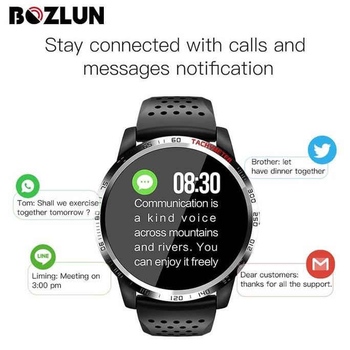 Jam Tangan Pria Multifungsi Digital Original Smartwatch Laurusmart