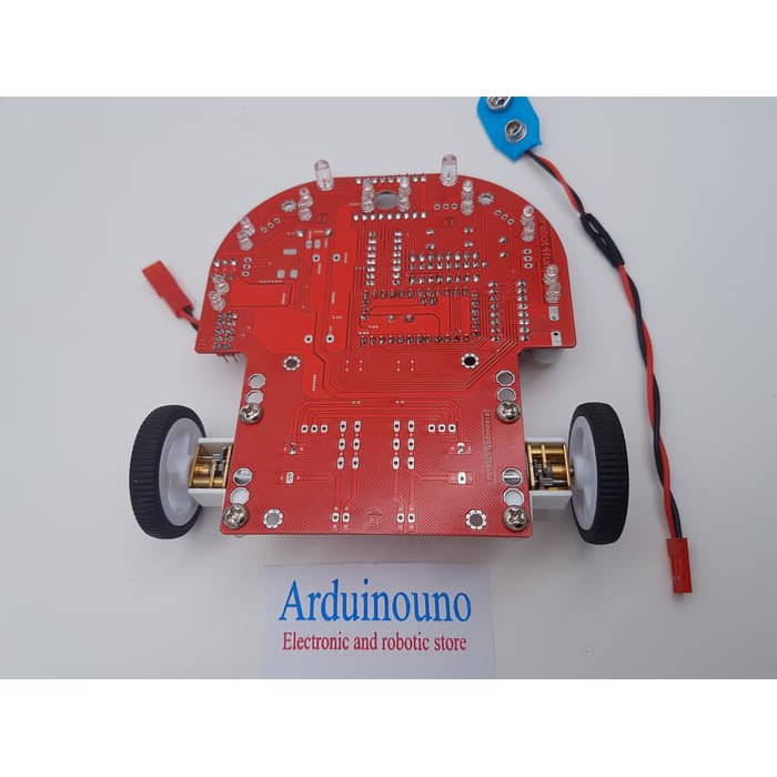 Smart robot arduino line tracer follower fast microcontroller 8 Sensor