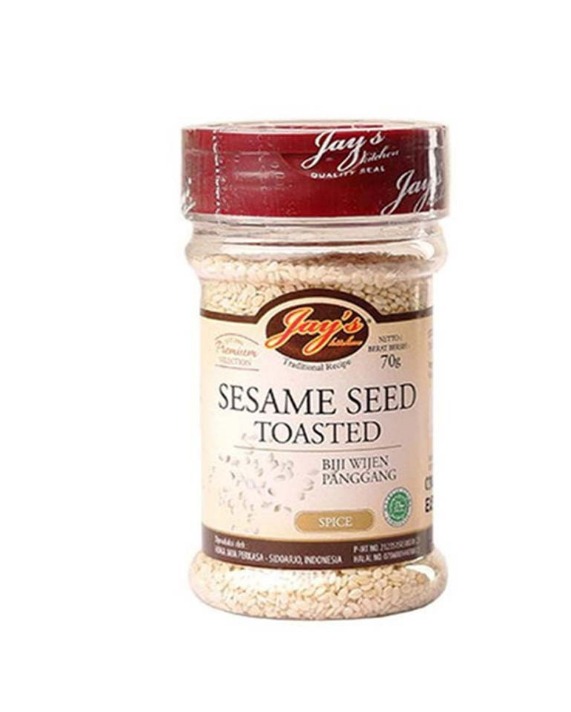 JAYS SESAME SEED TOASTED 70gr Jay's Biji Wijen Panggang