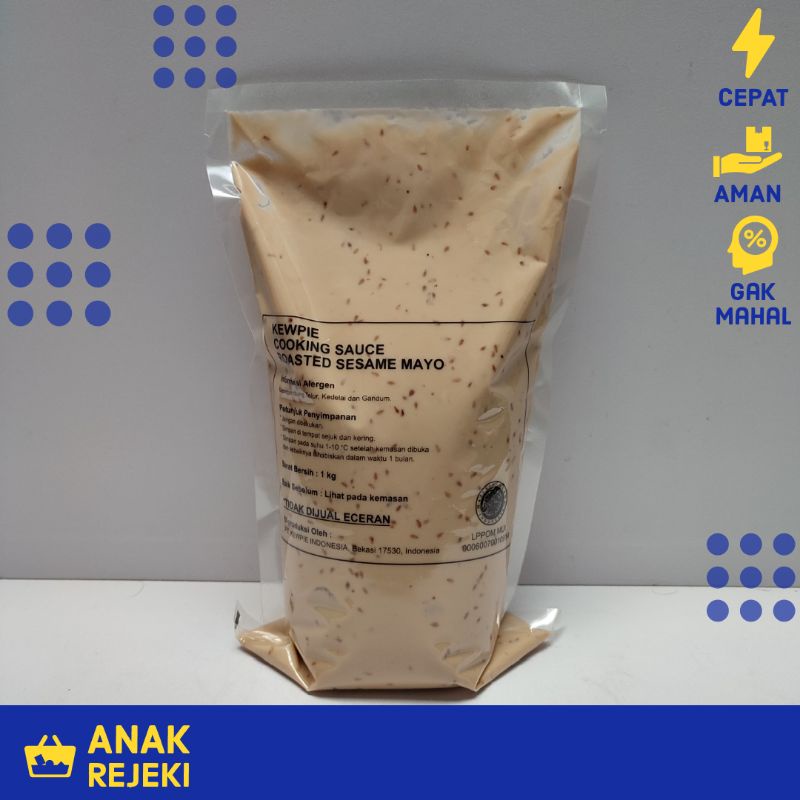 

Kewpie Roasted Sesame Mayo 1kg - Cooking Sauce Wijen Salad Mayonaise - Standar