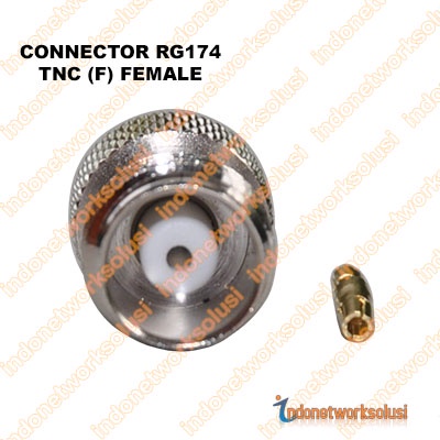 KONEKTOR CONNECTOR RG174 TNC F (FEMALE)