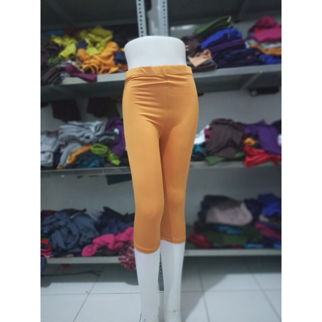 Celana Legging 7/8 jersey SPANDEX tebal r2ajakarta legging polos