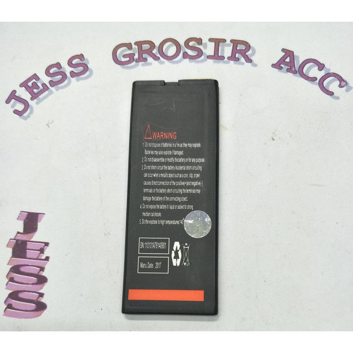 Baterai Battery Evercross Evercoss Cross A74J Jump T4 Double Power - Hitam