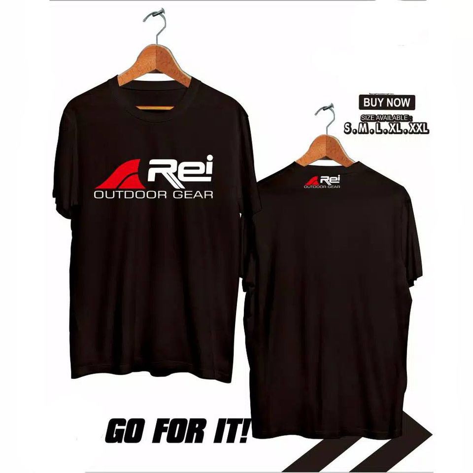 kaos distro rei outdoor gear premium / baju outdoor rei premium