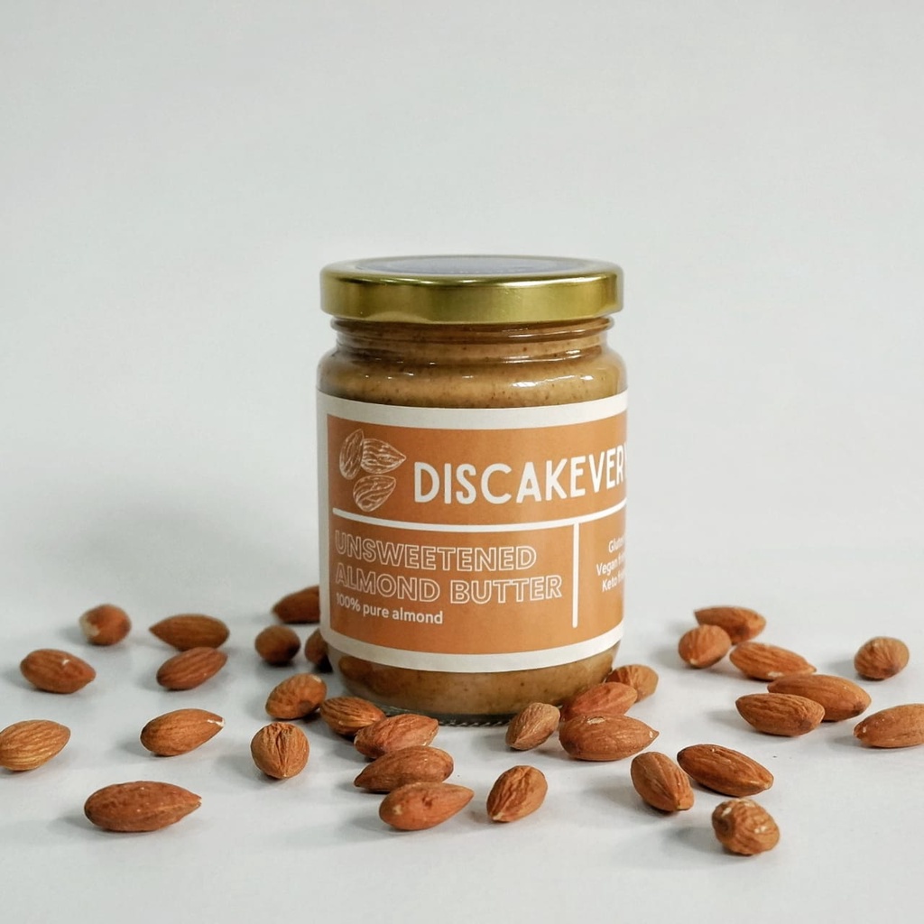 

Unsweetened Almond Butter (Selai murni tanpa gula & pengawet) pure 100%