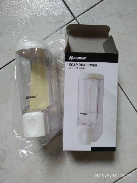 Krisbow Dispenser Sabun Cair 200 Ml - Putih