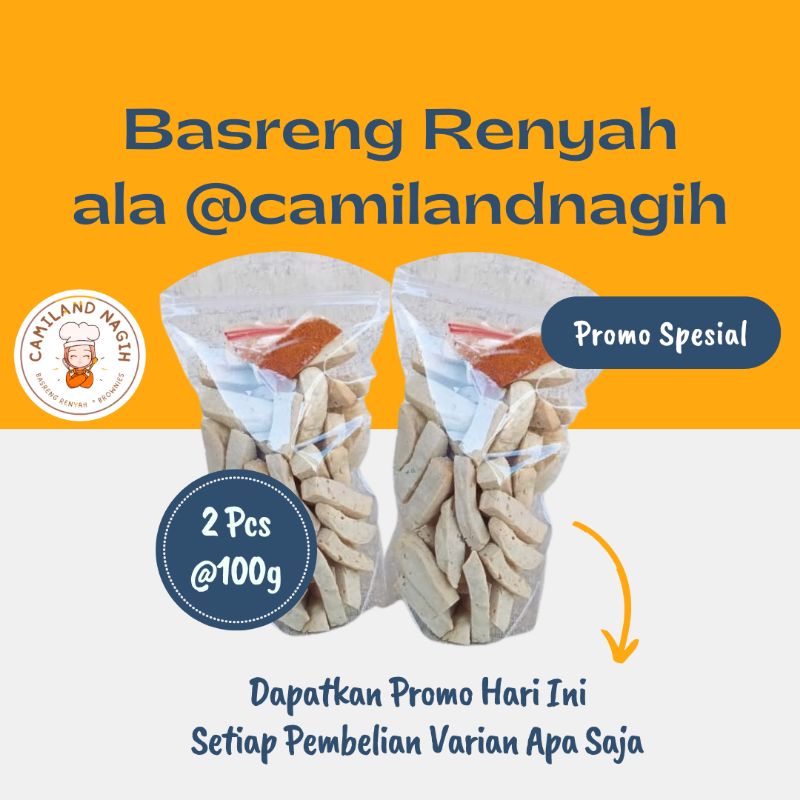 

Basreng Viral Bakso Goreng 100 gram 2 bungkus