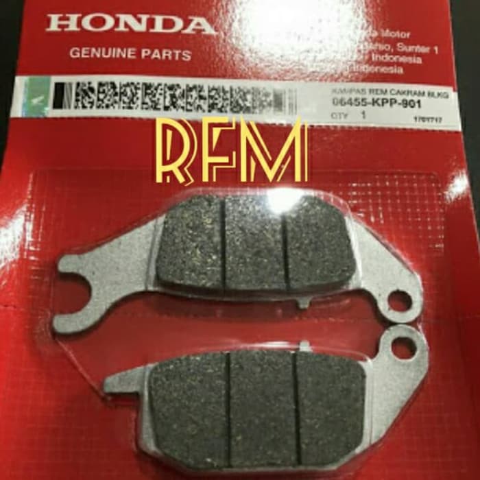 Kampas rem dispad belakang supra x 125,supra 125 fi,blade fi (#Satria249)