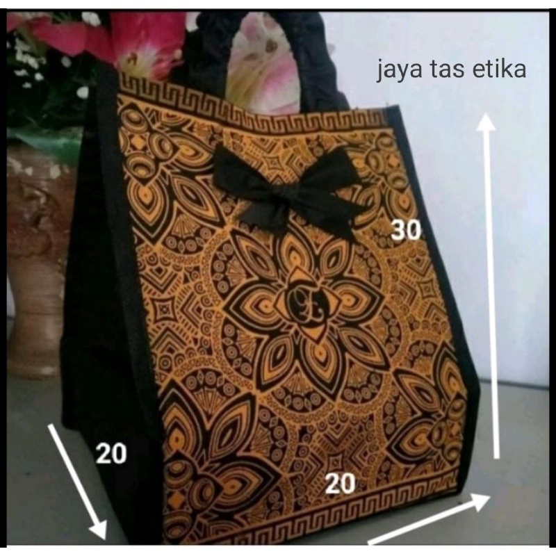 (1 lusin =12psc) tas hajatan batik mewah 20