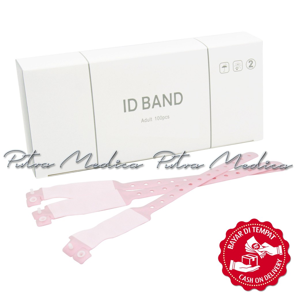Onemed ID Band Dewasa 1 Box Gelang Identitas Pasien Onemed ID Band Dewasa 1 Box Gelang Identitas Pasien