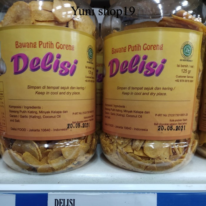 

delisi bawang goreng putih kating 125gr