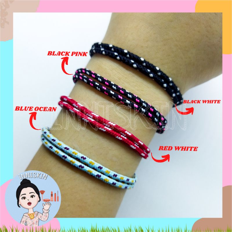 [BELI 5 GRATIS 1] Gelang / Gelang Prusik / Gelang Pertemanan / Gelang Couple / Gelang Pria / Gelang Wanita / Aksesoris / Jewelery