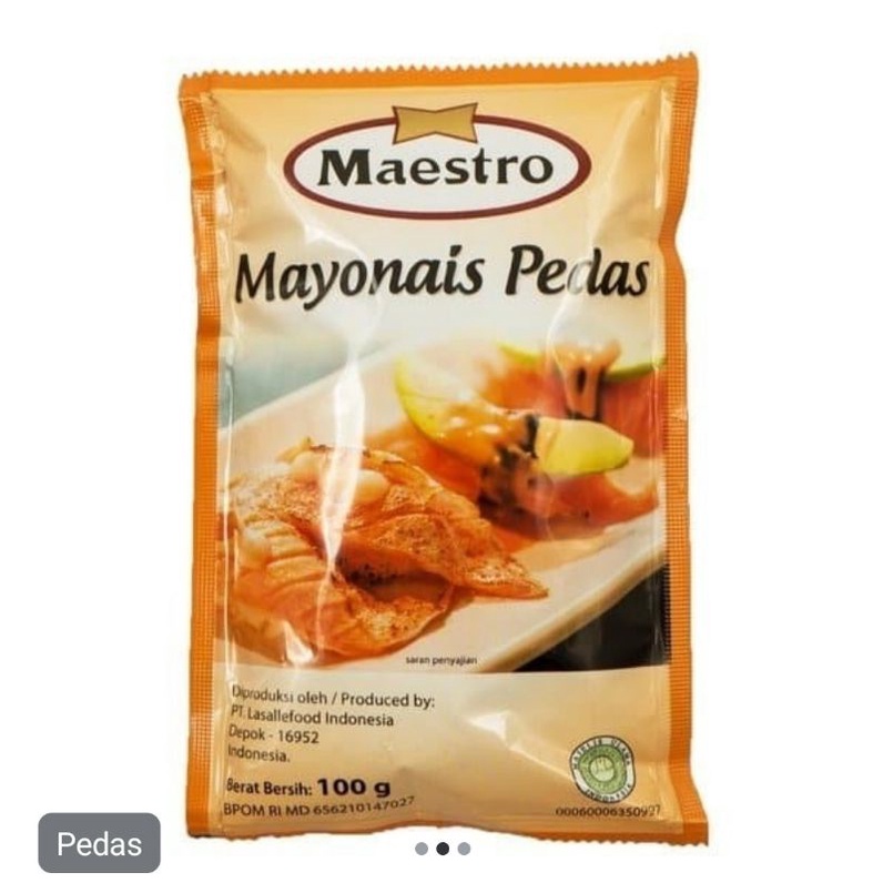 

maestro mayones pedas 100ml