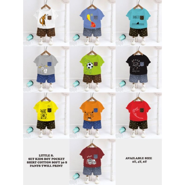 STELAN ANAK LAKI LAKI Usia 2-4Tahun Stelan Anak Cowok