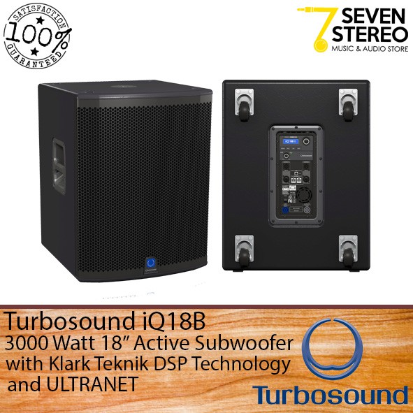 Turbosoud IQ18B 3000 Watt 18 Inch Subwoofer