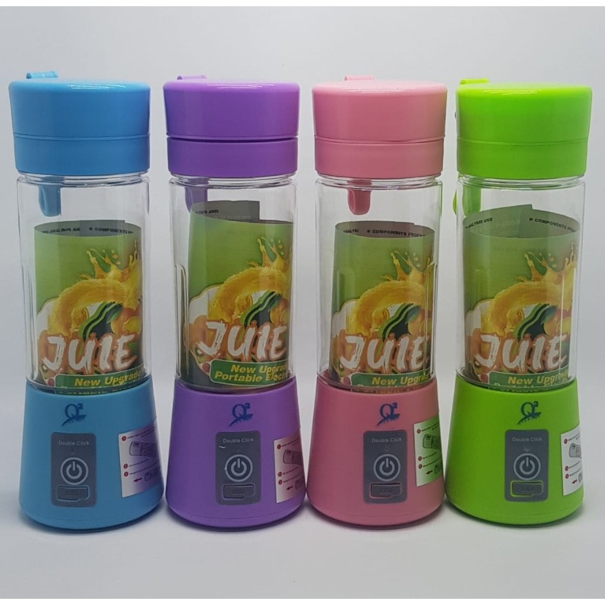 BLENDER PORTABLE Q2 MINI CUP SHAKE &amp; TAKE USB CHARGER