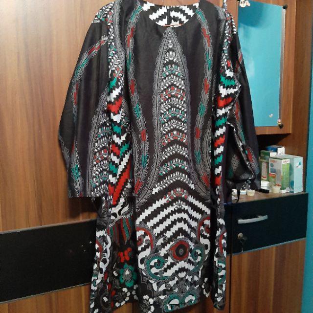 Tunik Batik Fit Jumbo Xxl Xxxl 4l 5l Bisa Lebih Kualitas Terjamin