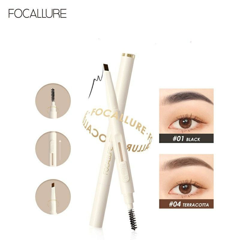 (READY STOCK) Focallure Silky Shaping Eyebrow Pencil FA202 FA 202