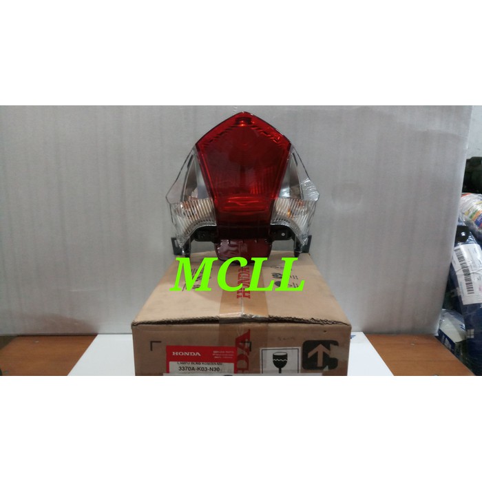 STOP ASSY/LAMPU STOP REVO FI ORIGINAL AHM 3370A-K03-N30