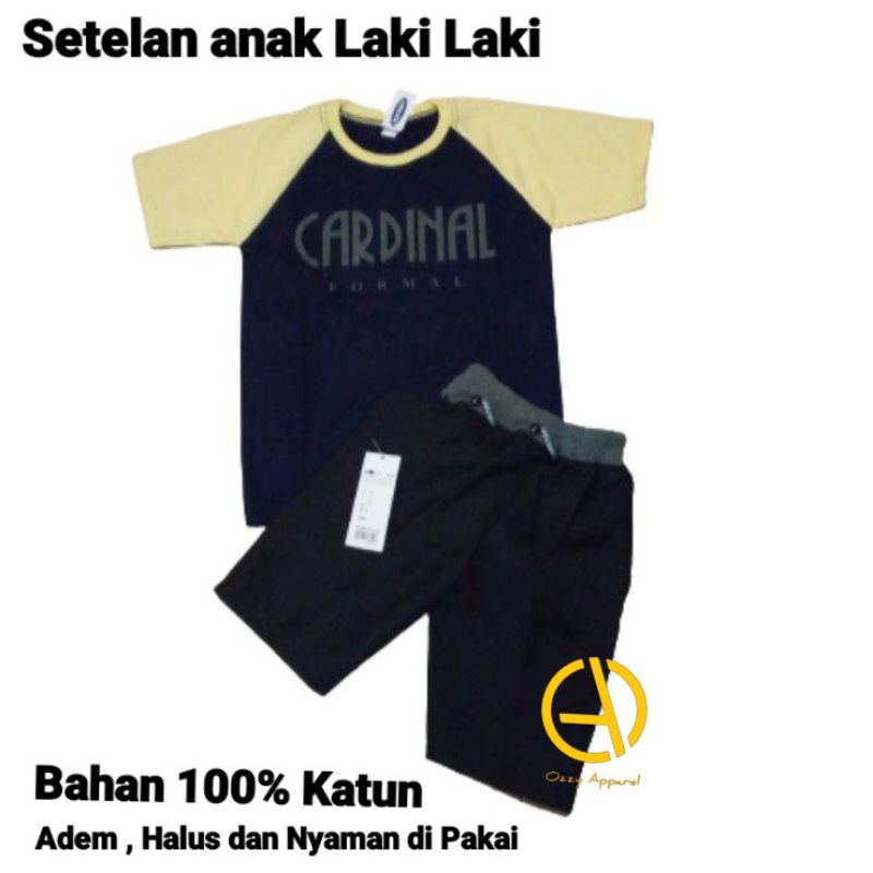 Setelan anak laki laki / Setelan anak Reglan / Setelan anak distro / Koas anak , celana anak - Ozzy Apparel